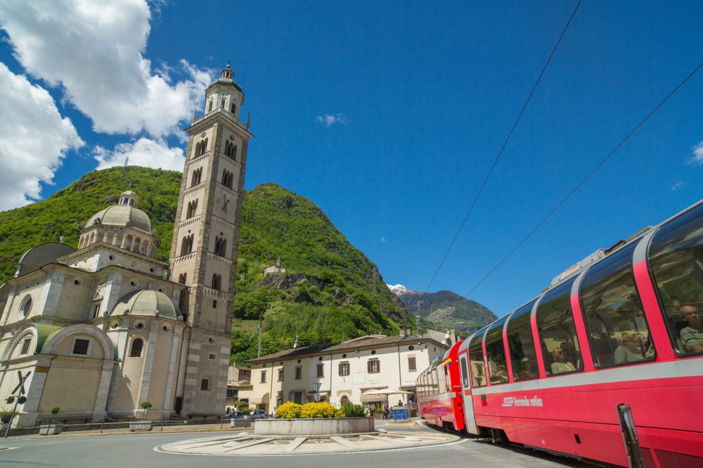 The Bernina Express Bus