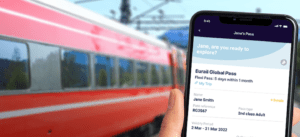 Using a mobile interrail pass