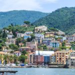 View of Rapallo from the sea