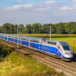 TGV high speed train in France