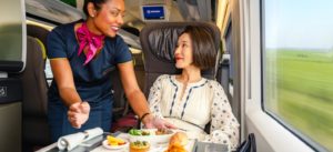 Seat in Eurostar Plus