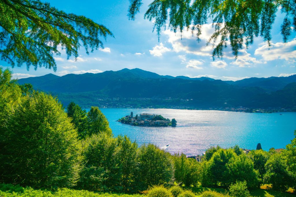 Lake Orta view
