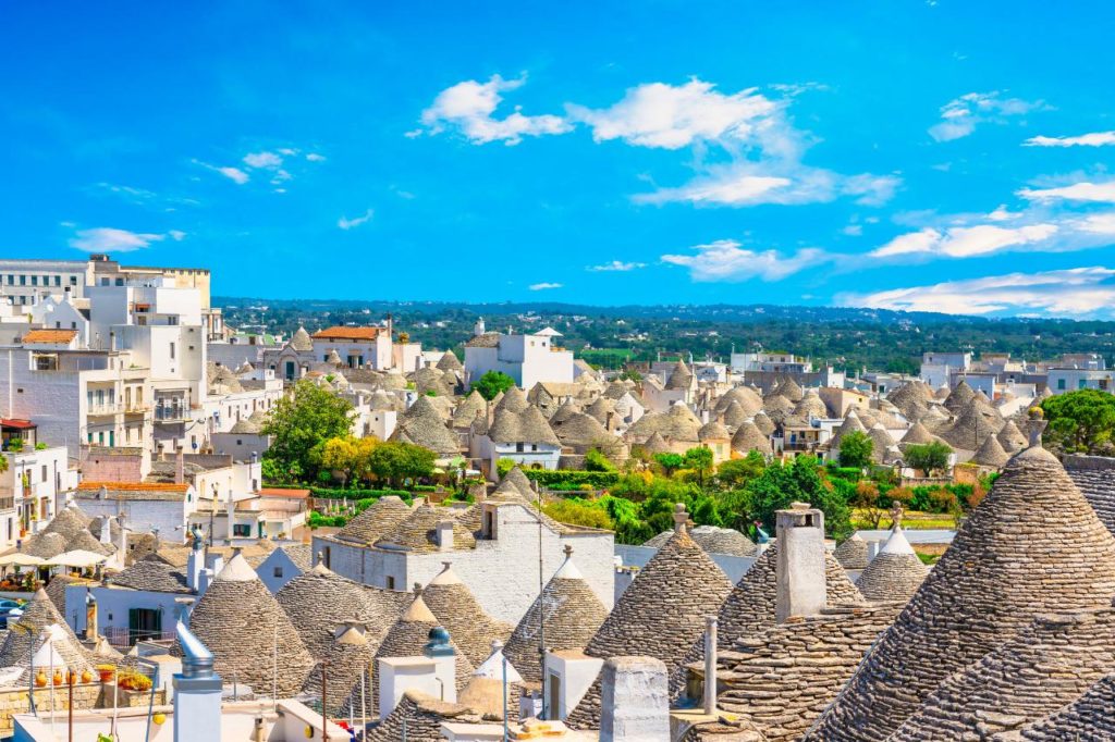 Trulli houses in Alberobello, Puglia, Italy
