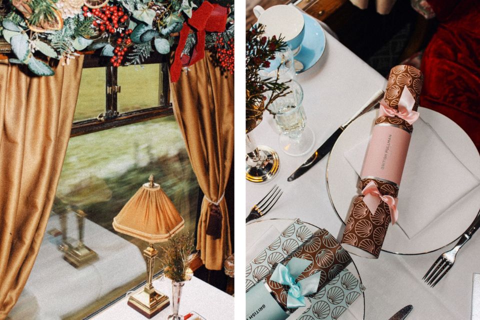Christmas lunch aboard the Belmond British Pullman