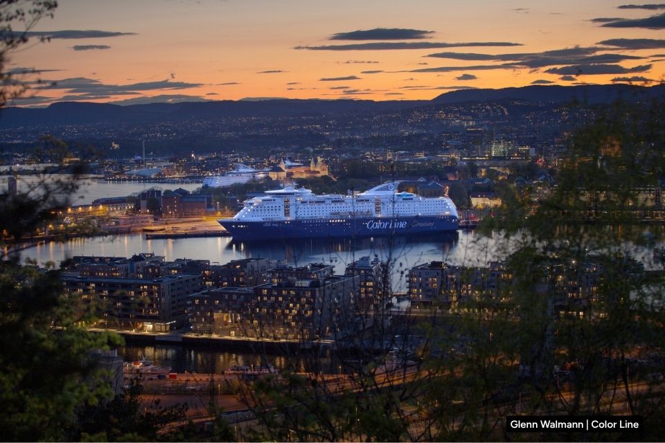 Color Line Ferry in Oslo