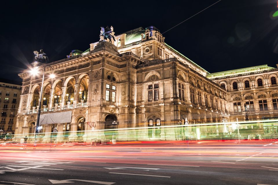 Vienna State Opera at night